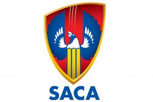 South Australian Cricket Association logo on a white background