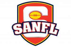 South Australian National Football League logo on a white background
